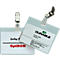 Naambadges met clip, 60 x 90 mm, 25 stuks