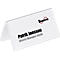 Naambadges voor tafels, 55 x 100 mm, 25 stuks