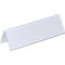 Naambadges voor tafels, 61 x 210 mm, 25 stuks