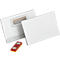 Namensschild Durable, verdrehsicher, Magnetbefestigung, 25 Stück, 54 x 90 mm, transparent