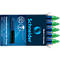 Navullingen voor inktrollers Schneider One Change, 5 stuks, groen