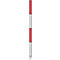 NEDO Fluchtstab 2m STA, steckbar, Stahl, Ø 24 mm, PVC-ummantelt, mit Spitze