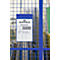 Neodym-magneethoezen B 210 x H 297 mm (A4 staand), 10 stuks, blauw