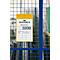 Neodym-magneethoezen - B 297 x H 210 mm - A4 liggend - geel - 10 stuks