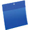 Neodym-Magnettaschen B 210 x H 148 mm (A5 quer), 10 Stück, blau