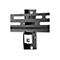 Neomounts by Newstar LFD-W1000 - Klammer - fest - für LCD-Display - Schwarz