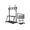 Neomounts by Newstar NS-M4000 - Wagen - für LCD-Display / AV-System - Schwarz