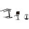 Neomounts by NewStar Support pour ordinateur portable NSLS200, pour ordinateurs portables de 10 à 17 pouces + haut-parleur Bluetooth Chrome