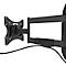 Neomounts® by Newstar WL40-550BL12, voor 1 monitor 32-55' &amp; tot 35 kg, tilt &amp; swivel, kabelmanagement, VESA, 5 jaar garantie, zwart