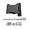 Neomounts® by Newstar WL40-550BL12, voor 1 monitor 32-55' &amp; tot 35 kg, tilt &amp; swivel, kabelmanagement, VESA, 5 jaar garantie, zwart