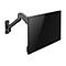 Neomounts by Newstar WL70-450BL11 - Befestigungskit - full-motion - für TV - Schwarz