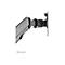 Neomounts DS90-325BL1 - Befestigungskit (voll beweglicher Arm) - Sitz-Steh-Arbeitsplatz - für LCD-Display / PC-Ausrüstung - Stahl - Schwarz