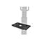 Neomounts - Montagekomponente (Regal, Kamerabord, Adapter für Kamerabord, Schiene) - für Kamera / Mediabox - Schwarz - am Wagen montierbar - für P/N: FL50S-825BL1