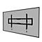 Neomounts TV-Wandhalterung WL30-550BL18, bis 86', VESA 100x100 bis 800x400 mm, magnetisches Pull & Release-System, schwarz