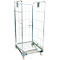 Nestbare rolcontainer, 3-zijdig, draagvermogen 500 kg