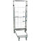 Nestbare rolcontainer, 4-zijdig, gegalvaniseerd, draagvermogen 500 kg, zonder tussenlegbord
