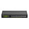 NETGEAR GS324P - Switch - unmanaged - 16 x 10/100/1000 (PoE+) + 8 x 10/100/1000 - an Rack montierbar, Desktop - PoE+ (190 W)