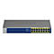 NETGEAR GS516PP - Switch - 16 Anschlüsse - unmanaged - an Rack montierbar