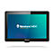 Ein Tablet mit dem Logo Newland AIDC und dem Schriftzug: Scanning made simple.