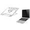 NewStar Inklapbare standaard NSLS085SILVER - voor laptops van 10-17″ en tot 5 kg - in 6 stappen in hoogte verstelbaar - zilvergrijs