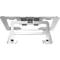NewStar Inklapbare standaard NSLS085SILVER - voor laptops van 10-17″ en tot 5 kg - in 6 stappen in hoogte verstelbaar - zilvergrijs