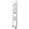 NewStar Inklapbare standaard NSLS085SILVER - voor laptops van 10-17″ en tot 5 kg - in 6 stappen in hoogte verstelbaar - zilvergrijs