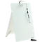 Nobo Diamant glazen notitiebord, voor bureaus, B 216 x D 30 x H 297 mm, met stift &amp; bevestigingsmateriaal, wit
