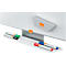 nobo Glas-Whiteboard Marker, 4er Set sortiert