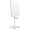 Nobo Move &amp; Meet mobiele flip-over, verwijderbaar whiteboard, magnetisch, B 714 x D 1200 x H 453 mm, staal, wit
