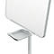 Nobo Move &amp; Meet mobiele flip-over, verwijderbaar whiteboard, magnetisch, B 714 x D 1200 x H 453 mm, staal, wit