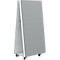 Nobo Move &amp; Meet Mobile Whiteboard &amp; Noteboard Systeem, 2 whiteboards, 2 noteborden, 900 x 1800 mm, magnetisch, verrijdbaar