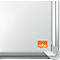 nobo Whiteboard Premium Plus, Stahl nanobeschichtet, magnethaftend, B 1800 x H 900 mm, inkl. abnehmbarer Stiftablage und 1 Boardmarker