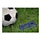 Ein Smartphone und ein FuÃŸball liegen im Gras.