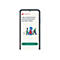Smartphone-Bildschirm mit ExpressVPN-App. Text: Take control of your privacy... darunter Illustration von Personen.