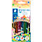Pack of 12 Noris Colour pencils, text on packaging.