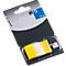Notes auto-adhésives Flags INFO, 25 mm x 43 mm, 50 feuilles, jaune transparent