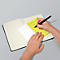 Notes auto-adhésives Tab Marker Notes Sigel, 3 couleurs, 42 feuilles, 98 x 148 mm, inscriptible