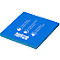 Notes statiques Kolma, 76 x 76 mm, 100 feuilles, bleu
