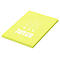 Notes statiques Kolma, A6, 100 feuilles, jaune