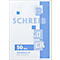 Notitieblok, geruit, A4, 5 stuks