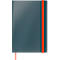 Notitieboek Leitz Cosy, DIN B5, ruitvormig, 100 g/m² papier, 80 vel, harde kaft, grijs