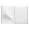 Notizbuch Miquelrius Emotions 1, A4, 80 Blatt kariert und blickdicht, gelocht, Spiralbindung, Hardcover, pink