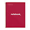 Notizbuch Miquelrius Emotions 1, A4, 80 Blatt kariert und blickdicht, gelocht, Spiralbindung, Hardcover, rot
