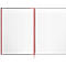 Notizbuch OXFORD B&R DIN A4, kariert, 96 Blatt, schwarz/rot