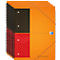 Notizbuch Oxford International, DIN A4, Optik Paper®, 80g/m², 80 Blatt, 5 Stück, kariert