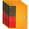 Notizbuch Oxford International, Optik Paper®, DIN A4, liniert, 80g/m², 80 Blatt, 5 Stück