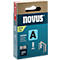 Novus nieten type A, lengte 8 mm, staaldraad, 2000 stuks