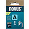 Novus nieten type A, lengte 8 mm, staaldraad, 2000 stuks