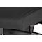 NowyStyl chaise de bureau Navigo, avec accoudoirs, mécanisme synchrone, siège multicouche, noir/argenté