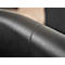 NowyStyl CLUB fauteuil de cocktail, simili cuir (100% polyester), entièrement rembourré, hauteur d'assise 455 mm, noir